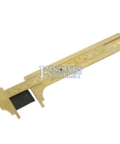 Brass Millimeter Gauge With Gem Plate Angle