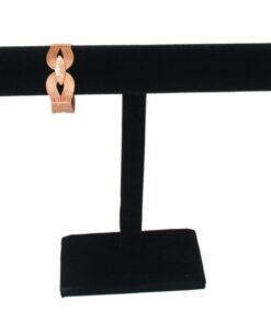 Black Velvet Bracelet & Necklace Jewelry Display Holder Large T-Bar Stand