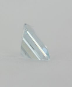 Loose Princess Cut Genuine Natural Aquamarine Gemstone Semi Precious March Birthstone Back