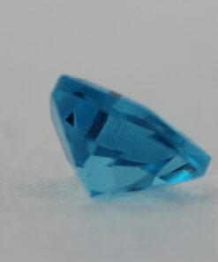 Loose Trillion Cut Genuine Natural Blue Topaz Gemstone Semi Precious November Birthstone Back