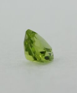 Loose Trillion Cut Genuine Natural Peridot Gemstone Semi Precious August Birthstone Back