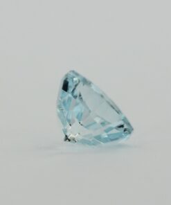 Loose Trillion Cut Genuine Natural Aquamarine Gemstone Semi Precious March Birthstone Back