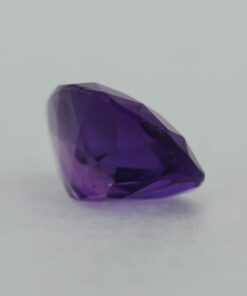 Loose Pear Cut Genuine Natural Amethyst Gemstone Semi Precious February Birthstone Back