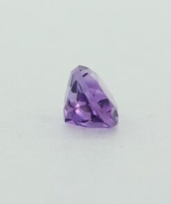 Loose Oval Cut Genuine Natural Amethyst Gemstone Semi Precious February Birthstone Back