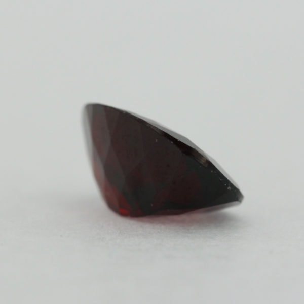 Loose Oval Cut Genuine Natural Garnet Gemstone Semi Precious January Birthstone Back