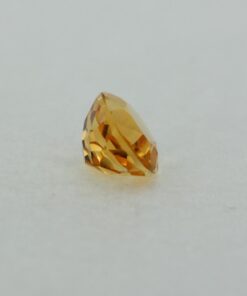 Loose Oval Cut Genuine Natural Citrine Gemstone Semi Precious November Birthstone Back