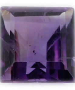 Loose Princess Cut Genuine Natural Amethyst Gemstone Semi Precious February Birthstone