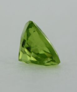 Loose Heart Shape Genuine Natural Peridot Gemstone Semi Precious August Birthstone Back