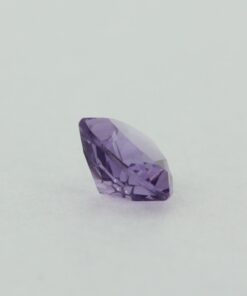 Loose Trillion Cut Genuine Natural Amethyst Gemstone Semi Precious February Birthstone Back