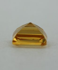 Loose Princess Cut Genuine Natural Citrine Gemstone Semi Precious November Birthstone Down