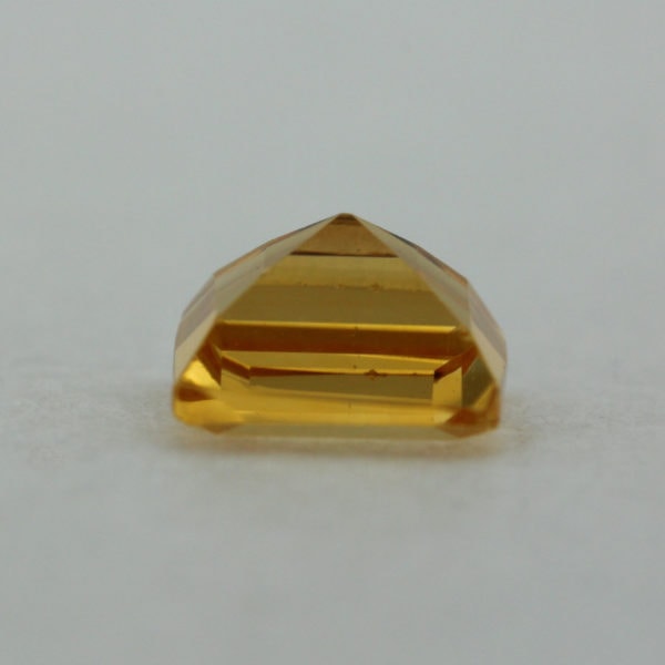 Loose Princess Cut Genuine Natural Citrine Gemstone Semi Precious November Birthstone Down