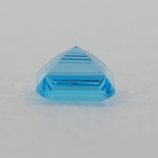 Loose Princess Cut Genuine Natural Blue Topaz Gemstone Semi Precious November Birthstone Down