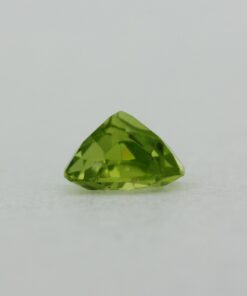 Loose Trillion Cut Genuine Natural Peridot Gemstone Semi Precious August Birthstone Down