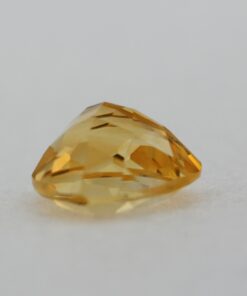 Loose Trillion Cut Genuine Natural Citrine Gemstone Semi Precious November Birthstone Down