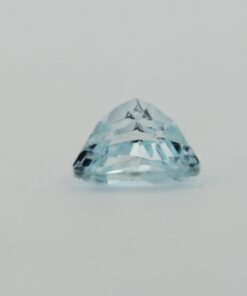 Loose Trillion Cut Genuine Natural Aquamarine Gemstone Semi Precious March Birthstone Down