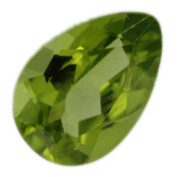 Loose Pear Cut Genuine Natural Peridot Gemstone Semi Precious August Birthstone