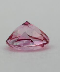 Loose Round Cut Genuine Natural Pink Topaz Gemstone Semi Precious October Birthstone Down