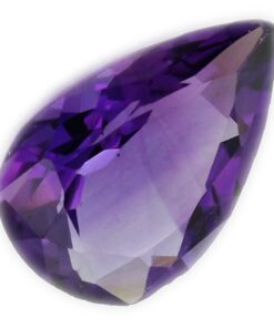 Loose Pear Cut Genuine Natural Amethyst Gemstone Semi Precious February Birthstone