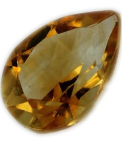 Loose Pear Cut Genuine Natural Citrine Gemstone Semi Precious November Birthstone