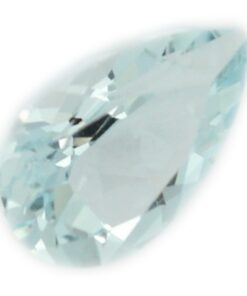 Loose Pear Cut Genuine Natural Aquamarine Gemstone Semi Precious March Birthstone