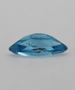 Loose Marquise Cut Genuine Natural Blue Zircon Gemstone Semi Precious December Birthstone Down