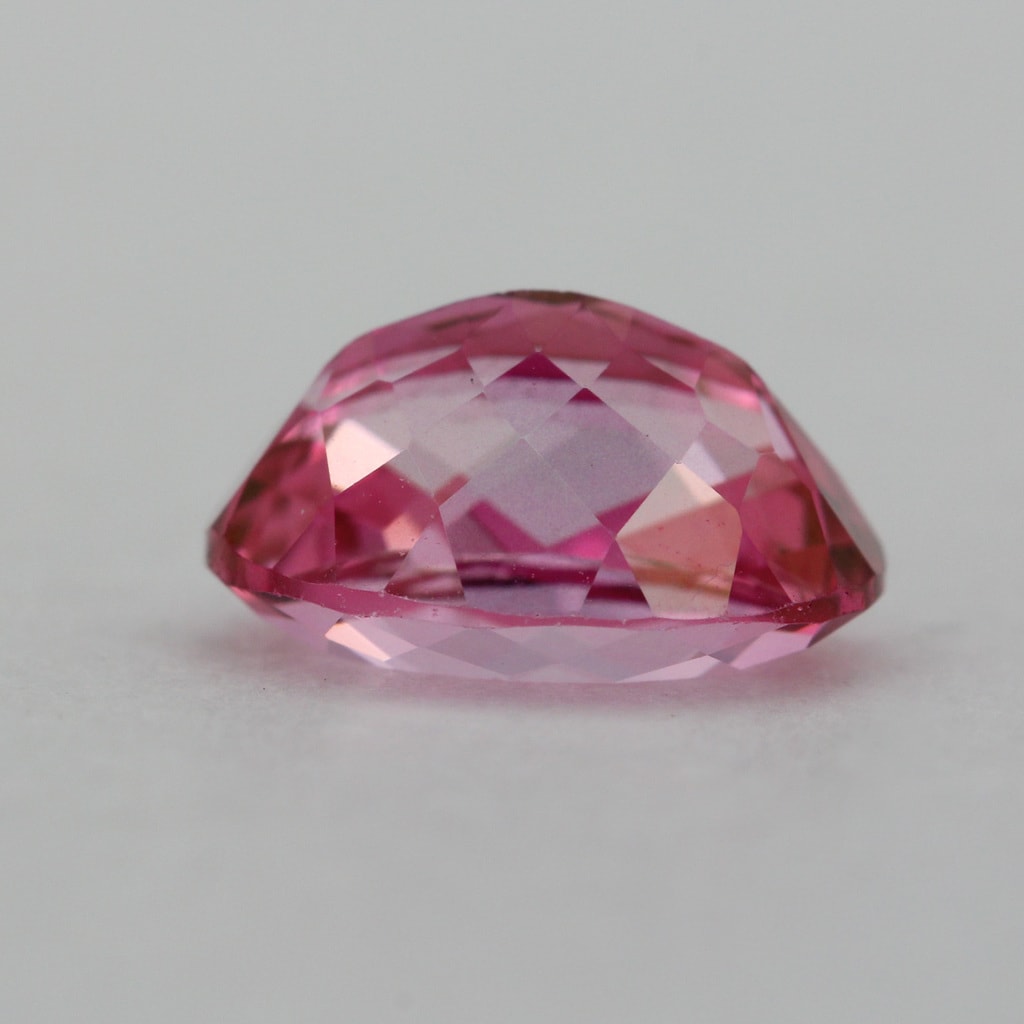 Loose Oval Cut Genuine Natural Pink Topaz Gemstone Semi Precious ...