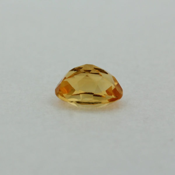 Loose Oval Cut Genuine Natural Citrine Gemstone Semi Precious November Birthstone Down