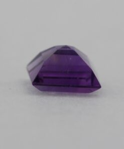 Loose Princess Cut Genuine Natural Amethyst Gemstone Semi Precious February Birthstone Down