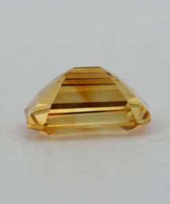 Loose Emerald Cut Genuine Natural Citrine Gemstone Semi Precious November Birthstone Down