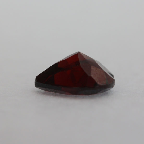 Loose Heart Shape Genuine Natural Garnet Gemstone Semi Precious January Birthstone Down