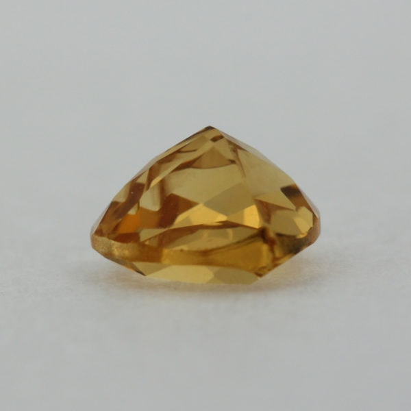 Loose Heart Shape Genuine Natural Citrine Gemstone Semi Precious November Birthstone Down