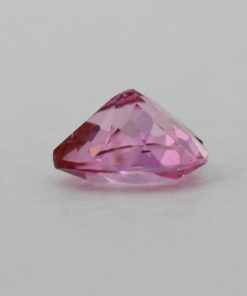 Loose Heart Shape Genuine Natural Pink Topaz Gemstone Semi Precious October Birthstone Down