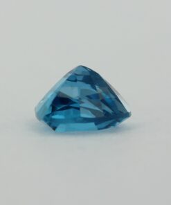 Loose Heart Shape Genuine Natural Blue Zircon Gemstone Semi Precious December Birthstone Down