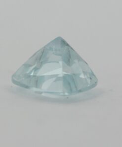 Loose Heart Shape Genuine Natural Aquamarine Gemstone Semi Precious March Birthstone Down