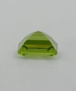 Loose Princess Cut Genuine Natural Peridot Gemstone Semi Precious August Birthstone Down