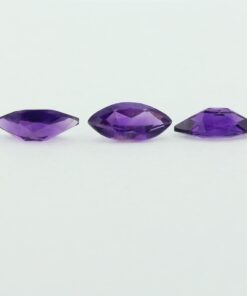 Loose Marquise Cut Genuine Natural Amethyst Gemstone Semi Precious February Birthstone Group