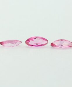 Loose Marquise Cut Genuine Natural Pink Topaz Gemstone Semi Precious October Birthstone Group