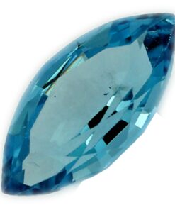 Loose Marquise Cut Genuine Natural Blue Zircon Gemstone Semi Precious December Birthstone