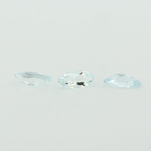 Loose Marquise Cut Genuine Natural Aquamarine Gemstone Semi Precious March Birthstone Group