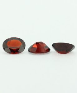 Loose Oval Cut Genuine Natural Garnet Gemstone Semi Precious January Birthstone Group