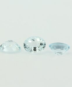 Loose Oval Cut Genuine Natural Aquamarine Gemstone Semi Precious March Birthstone Group