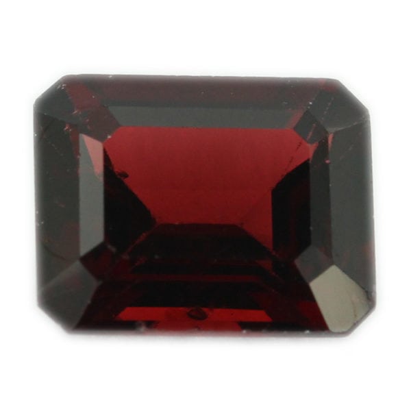 Loose Emerald Cut Genuine Natural Garnet Gemstone Semi Precious January Birthstone