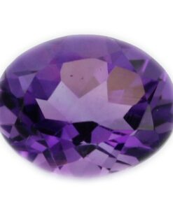 Loose Oval Cut Genuine Natural Amethyst Gemstone Semi Precious February Birthstone