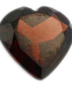 Loose Heart Shape Genuine Natural Garnet Gemstone Semi Precious January Birthstone