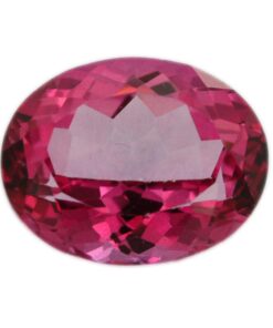 Loose Oval Cut Genuine Natural Pink Topaz Gemstone Semi Precious October Birthstone