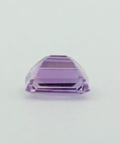 Loose Emerald Cut Genuine Natural Amethyst Gemstone Semi Precious February Birthstone Down B