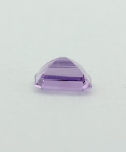 Loose Emerald Cut Genuine Natural Amethyst Gemstone Semi Precious February Birthstone Down L