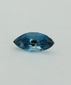 Loose Marquise Cut Genuine Natural Blue Zircon Gemstone Semi Precious December Birthstone Front S