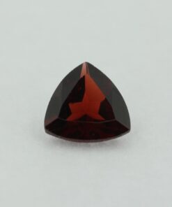 Loose Trillion Cut Genuine Natural Garnet Gemstone Semi Precious January Birthstone Front S