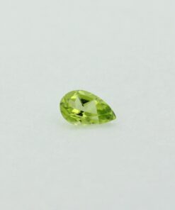 Loose Pear Cut Genuine Natural Peridot Gemstone Semi Precious August Birthstone Front S